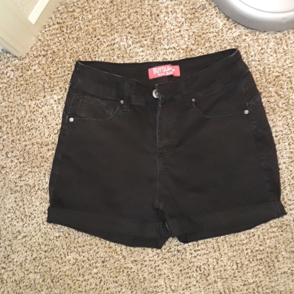 Black shorts